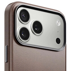 Avis Nomad Coque Cuir iPhone 17 Pro Max Marron foncé