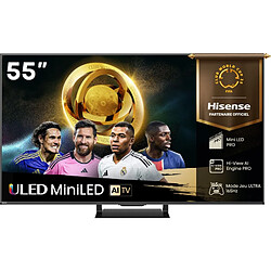 TV Hisense Mini LED 55U7Q PRO 139 cm 2025