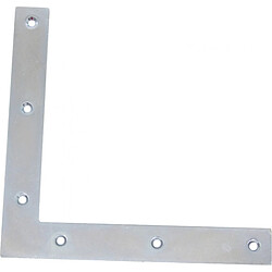 Équerre de fenêtre 160mm épaisseur 2mm bouts carrés zingué JARDINIER MASSARD J656245