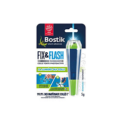Bostik colle époxy Fix & Flash - Transparent