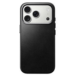 Nomad Coque pour iPhone 17 Pro MagSafe en Cuir Horween Traditional Antichocs Noir pas cher