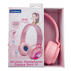 Avis Lexibook Casque lumineux pliable Bluetooth et filaire Girly avec limitation du volume