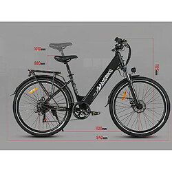 Vélo électrique samebike A01 Pro - Moteur 500W - batterie 36V 15Ah - Autonomie maximale 90km- Homme/Femme VTT pas cher