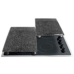 STONELINE® Lot de plaques de protection pour cuisinière / Lot de planches à découper, 2 pcs