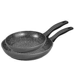 STONELINE® Lot de poêles, 2 pcs, 24/28 cm 