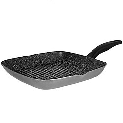 STONELINE® Poêle-grill 28 x 28 cm, avec 2 becs verseurs