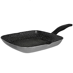STONELINE® Poêle-grill 32 x 32 cm, avec 2 becs verseurs