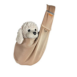 INF Sac pour petits chiens et chats - Maille respirante Khaki