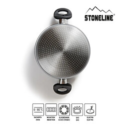 STONELINE® Faitout 20 cm, avec couvercle en verre
