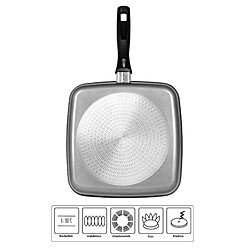 STONELINE® Poêle à griller 26 x 26 cm