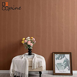 Decopine Papier Peint Autocollant Rouge Effet Pierre 3D – PVC Épais 60×280 cm – Imperméable et Facile à Poser