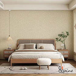 Decopine Papier peint autocollant 3D pierre naturelle jaune – PVC épais, étanche et réaliste – Rouleau 60×280 cm