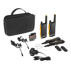Motorola talkie-walkie - Jaune et noir pas cher