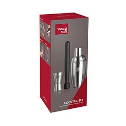 Coffret cocktail 3 accessoires - 7889362 - VACU VIN pas cher