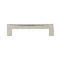 Cadap Poignée barre aluminium - Nickel velours
