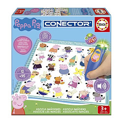 Educa Borras Conector Junior - Jeu éducatif électronique - EDUCA - Peppa Pig - Apprentissage interactif - Des 3 ans