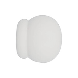 Mobois Embouts de tringle en bois - Blanc