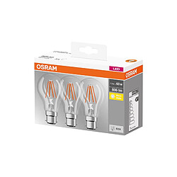 Osram ampoule LED B22d filament clair