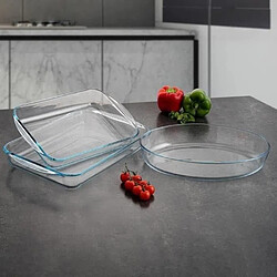 Acheter Pyrex plat à four rectangulaire en verre borosilicate