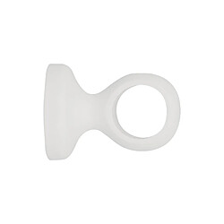 Mobois Support mural de tringle - Blanc