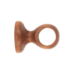 Mobois Support mural de tringle - Marron