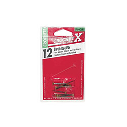 AIGUILLES CROCHET X BLI 12P TERF6 CROCHET X - TERF6