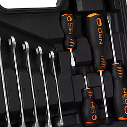 Neo tools Coffret à outils douilles - Graphite