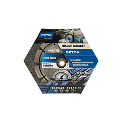 DISQUE DIAMANT INTENSIF CONSTR.125IHD NORTON - 70184602594