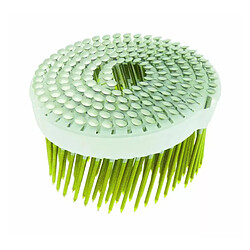 Senco Boite de 5250 clous rouleau Plat 2.5x55mm Annelé Inox304 tête bombée lien plastique
