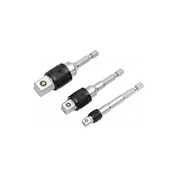 Jeu de 3 adaptateurs de visseuse à verrouillage SAM OUTILLAGE EPM J3