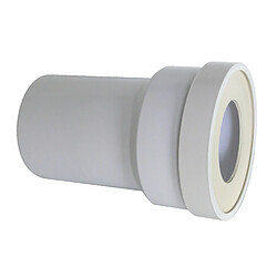 Pipe droite WC mâle droite D 100mm x L 180mm REGIPLAST ASMA