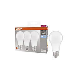 Osram pack 3 ampoules LED E27 standard - blanc froid