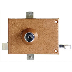 Mécanisme 3 points horizontal tirage sans bille brun gauche BRICARD 1001022