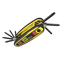 Stanley jeu de 8 clés mâles 6 pans Jeu de clés mâles 6 pans - acier - douille hexagonale - support verrouillable - usage professionnel