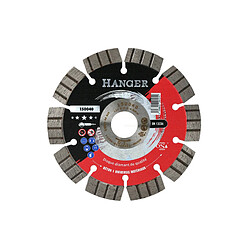 Disque diamant Premium 125 mm pour le béton segment 12 mm HANGER 150040