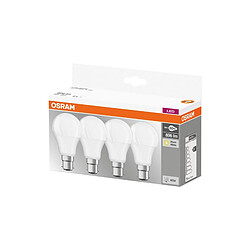 Osram ampoules LED B22 standard, lot de 4