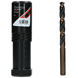 Boite de 5 forets métaux HSS taillés meulés diamètre 10mm HANGER 155153