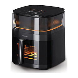 Friteuse a air chaud - SENCOR - SFR 5050BK - Capacité 5 L - 10 programmes de cuisson - 1500 W - Noir