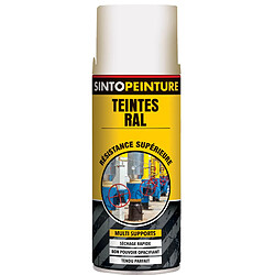 Aérosol blanc mat RAL7016 400ml peinture de maintenance SINTO 920385