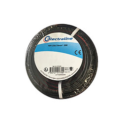 CABLE FIL HIFI 2X0.75MM N/RGE 25M ELECTRALINE - 60137008D