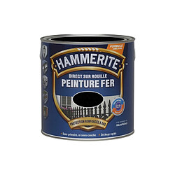 HAMMERITE FER MARTELE 0.25L NOIR HAMMERITE - 5093268