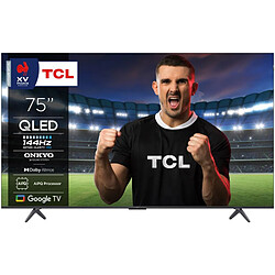 TV QLED Tcl 75P89K 189 cm 4K UHD Aluminium brossé