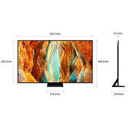 TV Neo QLED Samsung TQ65QN74F 165 cm 4K UHD 2025
