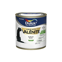 LAQUE VALENITE SAT.0.5L BLANC DE BLANC DULUX VALENTINE - 5211422