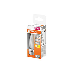 Osram ampoule LED B22d 2,5 W blanc chaud