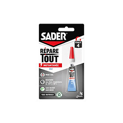 Sader Colle cyanoacrylate gel - Transparent