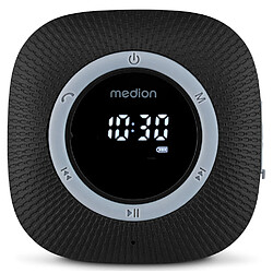 Radio de Douche - MEDION - FM - Bluetooth - IPX6 - Ventouse de fixation - Noir