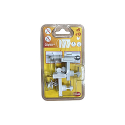 Mobois Support mural de tringle - Blanc