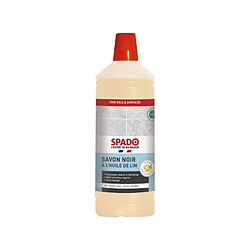 SAVON NOIR HUILE DE LIN 1L SPADO - 015704