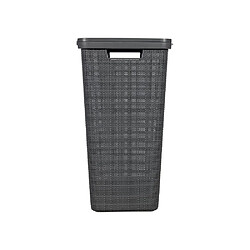 Curver Coffre à linge plastique - Gris